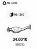 ASSO 34.0010 Catalytic Converter